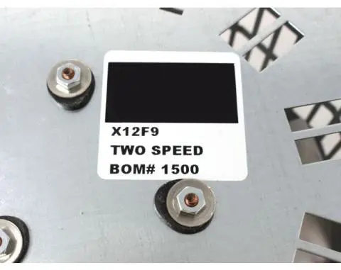TKE Spare Parts | FAN CAB 2 SPEED X12F9