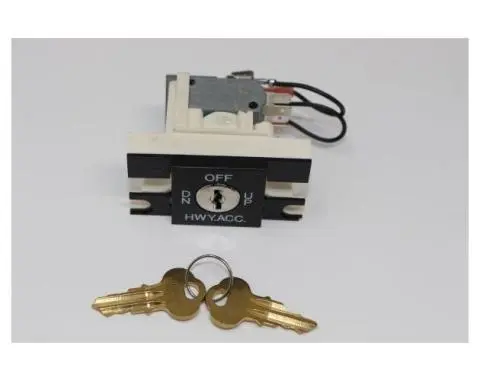 TKE Spare Parts | SWITCH KEY ASSEMBLY HOISTWAY ACCESS USA WCR