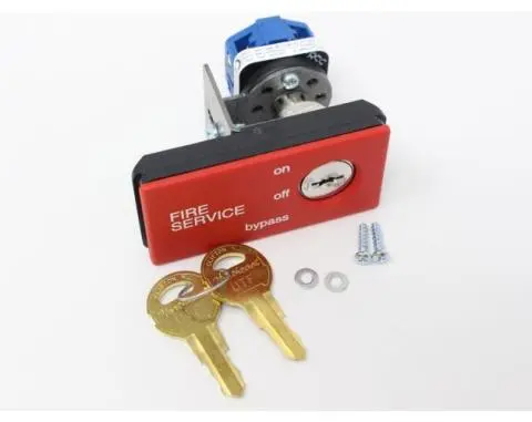 TKE Spare Parts | KEYSWITCH ASSEMBLY FIRE SERVICE PHASE I