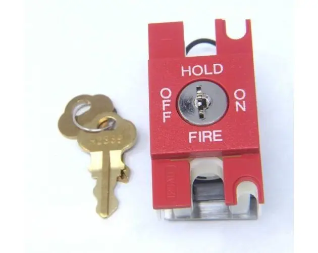 TKE Spare Parts | SWITCH KEY ASSEMBLY CAR FIRE SERVICE 3 POSITION 171AR4