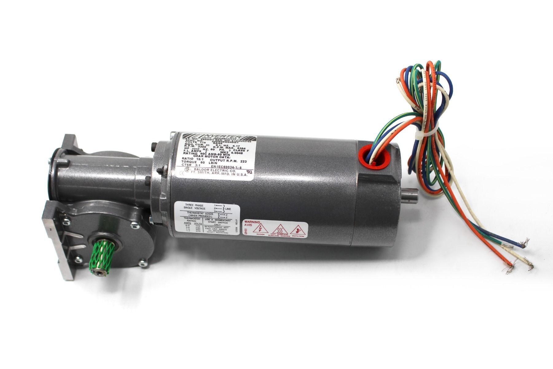 TKE Spare Parts | MOTOR DC LINEAR DOOR LEFT HAND 1/6 HP 590CT2