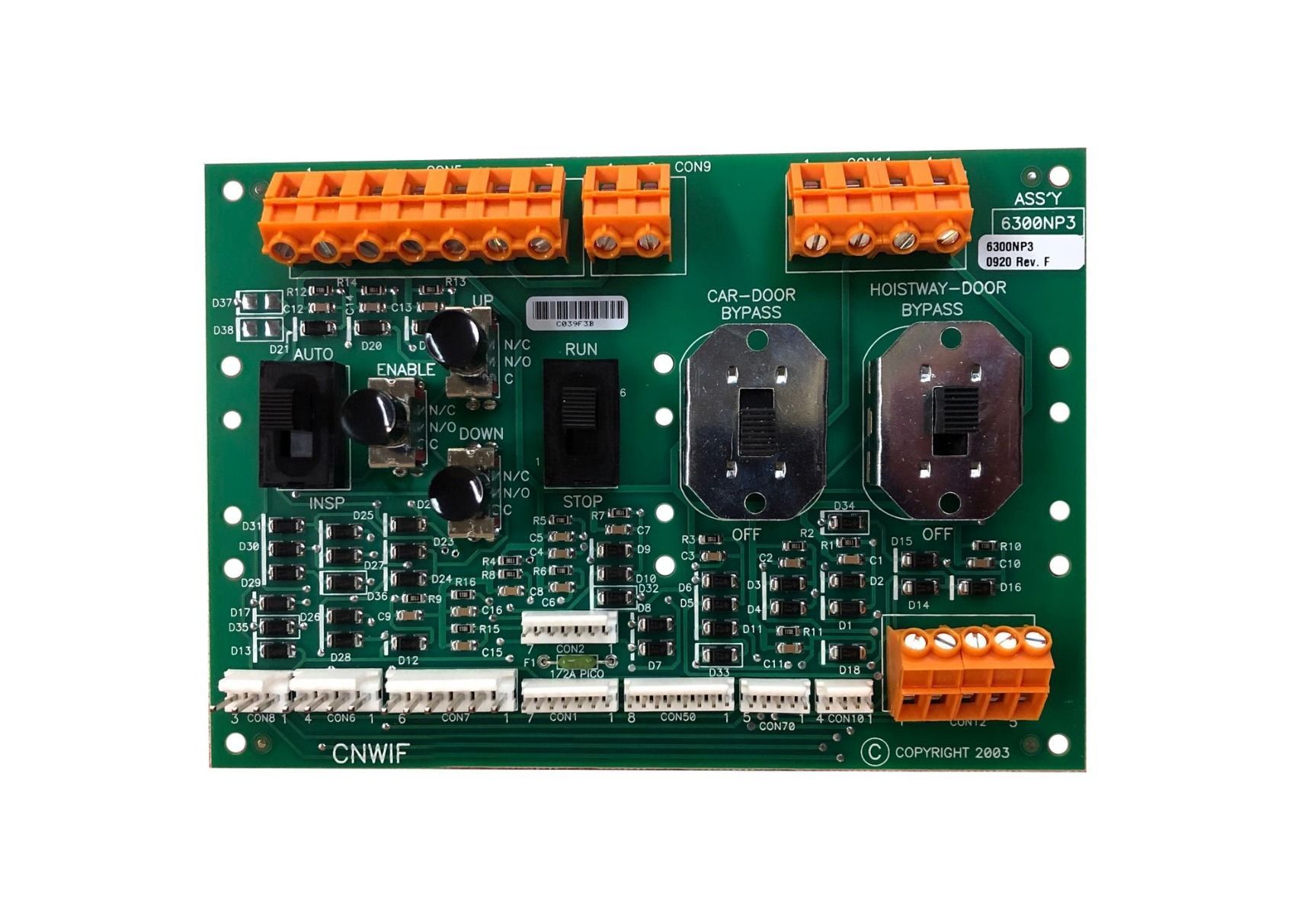 TKE Spare Parts | INTERLOCK CONTACT BOX ASSEMBLY RIGHT HAND 66505