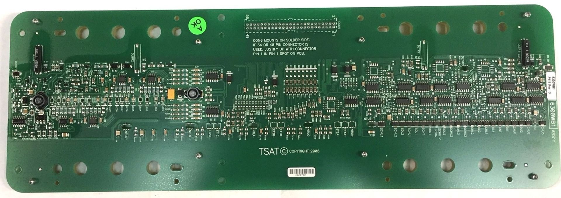 TKE Spare Parts | PCB ASSEMBLY TSMT 6300WA1