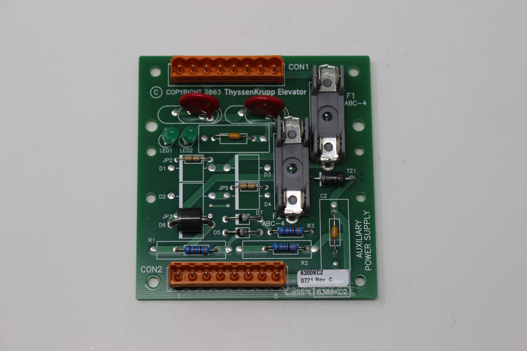 TKE Spare Parts | PCB ASSEMBLY BUCHER VALVE CONTROL 6300AFK002