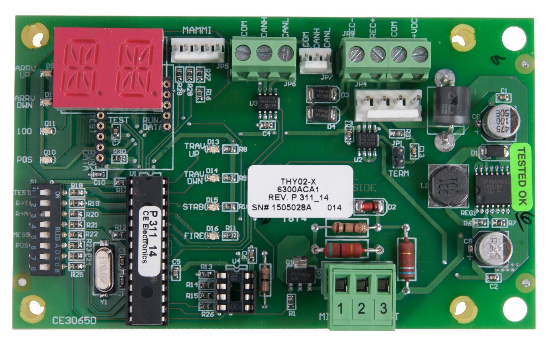 TKE Spare Parts | PCB ASSEMBLY CWIG CROSS WIRING INTERFACE 6300RV2
