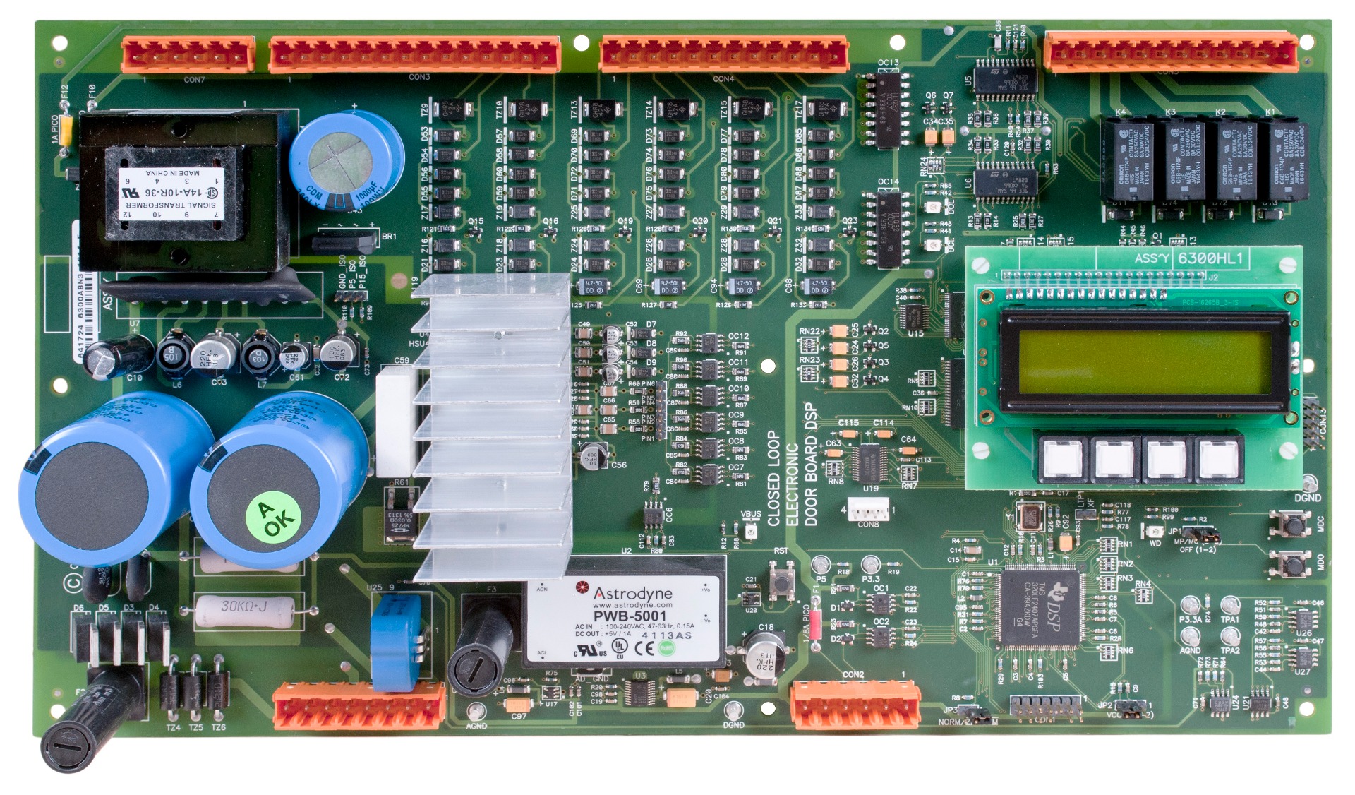 TKE Spare Parts | PCB CLOSED LOOP DOOR BOARD 6300ABN3