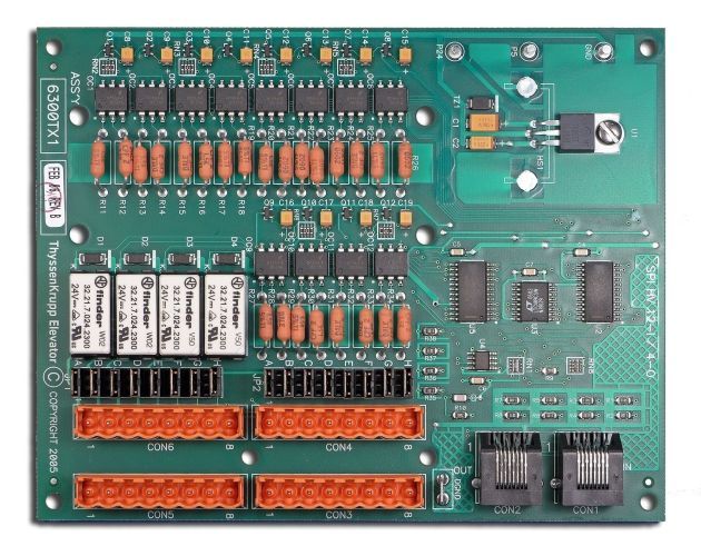 TKE Spare Parts | PCB I/O FOR THE HD-03LM DOOR OPERATOR 24-48 VOLT