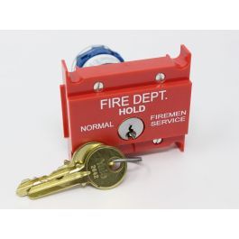 TKE Spare Parts | CAR FIRE SERVICE KEYSWITCH 2 POSITION KEY # 2642